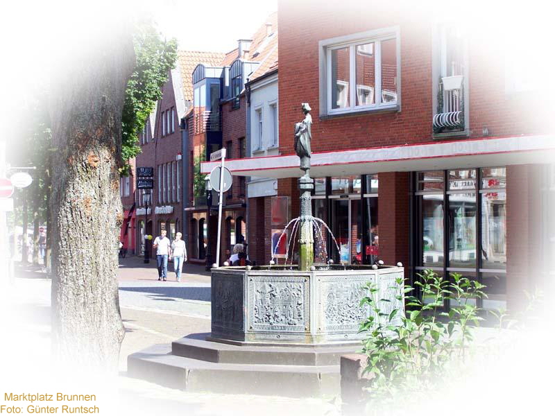 Der Brunnen am Marktplatz