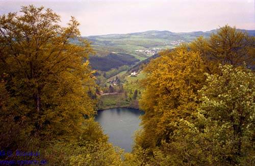 Foto: Das Gemndener Maar von Dronketrum